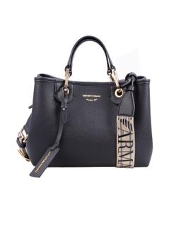 Emporio Armani Myea Logo Stamp Shopping Bag