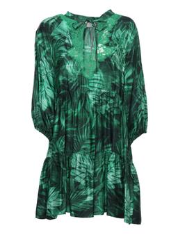 Ermanno Ermanno Scervino Green Dress Foresta