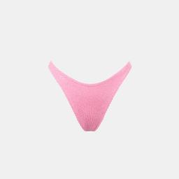 MC2 Saint Barth Woman Pink Crinkle Cheeky Swim Briefs Naomi