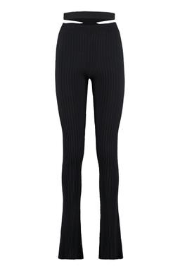 ANDREĀDAMO Ribs Knitted Trousers
