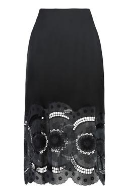 Stella McCartney Satin Midi Skirt