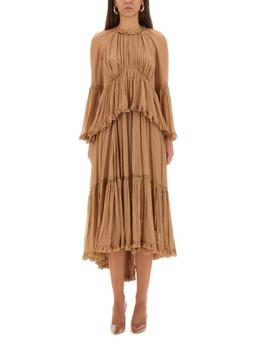 Zimmermann hypnotic Peplum Ruffle Dress