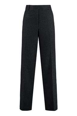 MICHAEL Michael Kors Pinstriped Wool Trousers