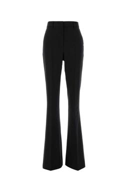 SportMax Black Stretch Wool Febe Pant