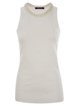 Fabiana Filippi Jersey Tank Top