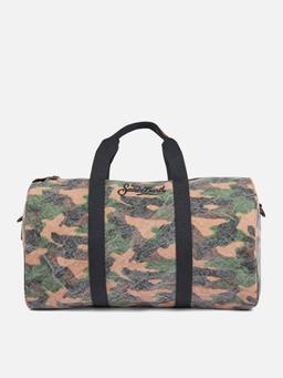 MC2 Saint Barth Travel Duffel Bag With Camouflage Print