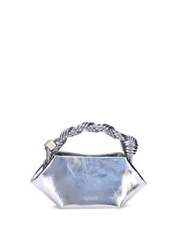 Ganni Metallic Bou Handbag