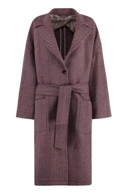 Etro Chevron Wool Coat