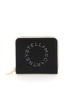 Stella McCartney Logo Perforated Zipped Wallet