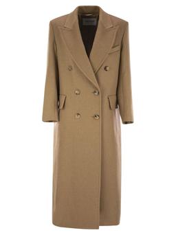 Max Mara Double-breasted Long-sleeved Coat