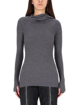 Jean Paul Gaultier Ribbed Wool Sweater