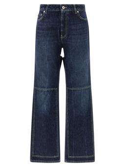 Jean Paul Gaultier the Blue Cut-out Jeans