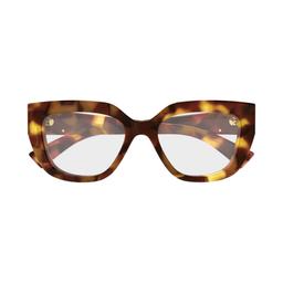 Gucci Eyewear Gg1847o-002havana-havana-transparent