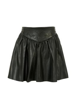 Zadig & Voltaire Black Skirt For Girl With Wings