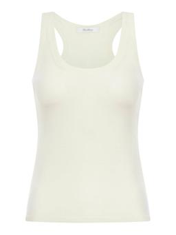 Max Mara Straight Hem Sleeveless Top