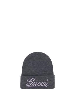 Gucci Logo Embroidery Beanie