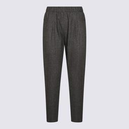 Antonelli Grey Wool Riesi Pants