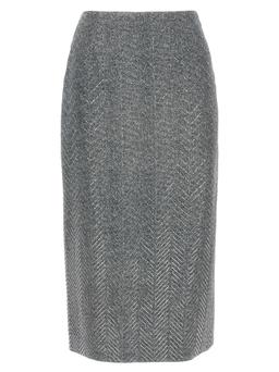 Ermanno Scervino Rhinestone Skirt