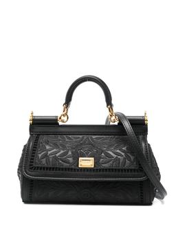 Dolce & Gabbana Sicily Small Embroidered Handbag