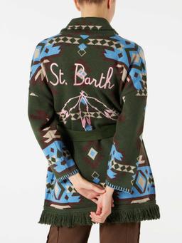 MC2 Saint Barth Woman Cardigan Cristabel With Belt