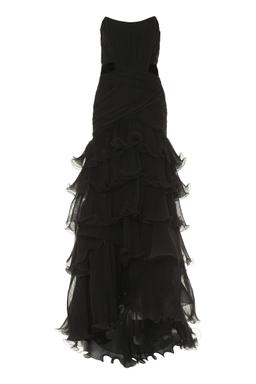 Alberta Ferretti Frill Dress