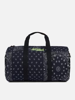 MC2 Saint Barth Travel Duffel Bag With Black Bandanna Print