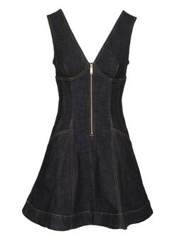 self-portrait Mini Denim Dress