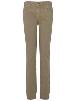 The Attico Logo Embroidered Skinny Fit Jeans