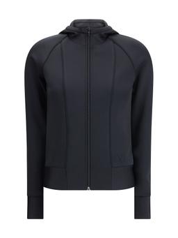 Valentino Structured Technical Jersey Sweatshirt