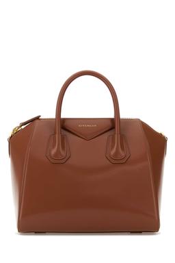 Givenchy Caramel Leather Small Antigona Handbag