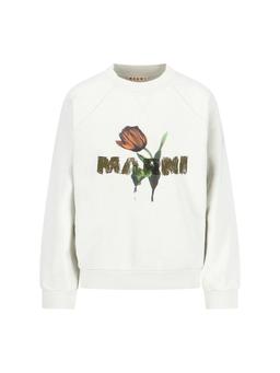 Marni Logo Crewneck Sweatshirt