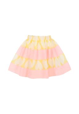 Billieblush Pink Skirt For Girl With Hearts
