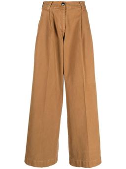 Gabriele Pasini Wide Leg Cotton Trousers