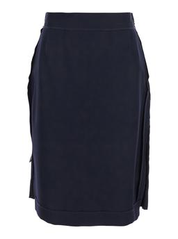 Maison Margiela Navy Cotton Skirt