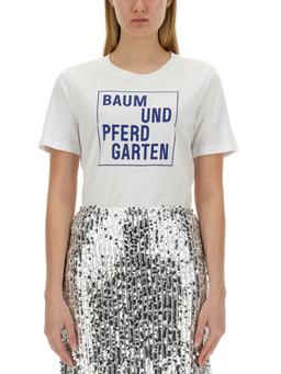 Baum und Pferdgarten T-shirt With Print
