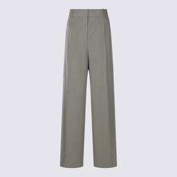 Totême Grey Viscose Pants
