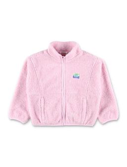 American Vintage Kids Pink Fleece Hoktown Jacket