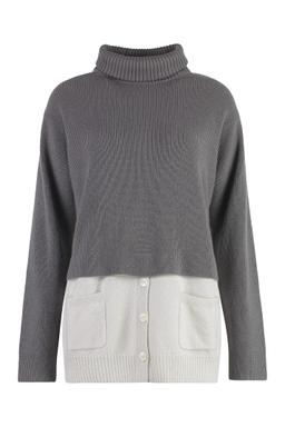 Malo Cashmere Turtleneck Sweater