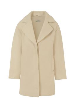 Calvin Klein Beige Coat For Girl With Logo