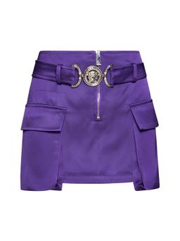 Versace Medusa 95 Cargo Mini Skirt