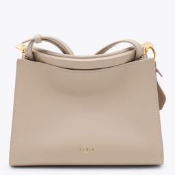 Alaia Beige Leather Small Square Crossbody Bag