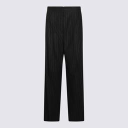 SportMax Grey Cotton Belgio1234 Pants