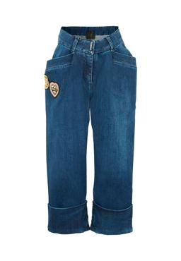 Givenchy Denim Jeans For Girl With Patch