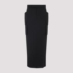Rick Owens Firbanks Midi Skirt