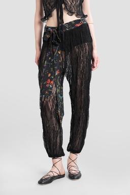 SIEDRES Tessa Pants In Black Polyamide