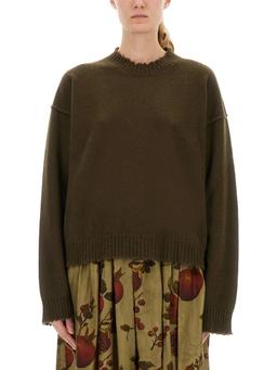 Uma Wang Cashmere Sweater With Bangs