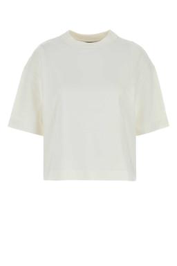 Weekend Max Mara White Cotton Blend Georgia T-shirt