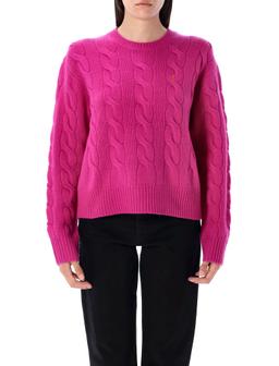 Polo Ralph Lauren Wool And Cashmere Cable-knit Sweater