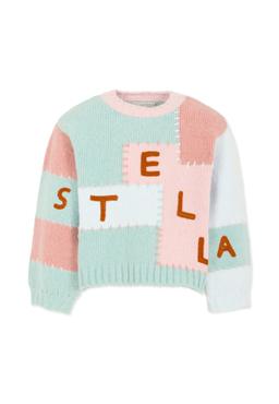 Stella McCartney Kids Multicolor Sweater For Girl With Logo