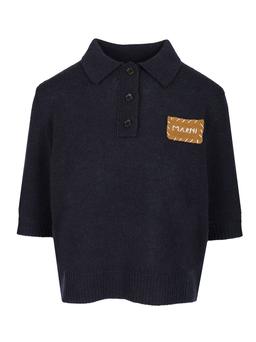 Marni Cashmere Polo Sweater
